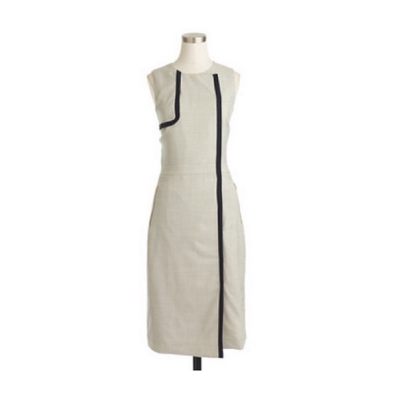 J. Crew Dresses & Skirts - J. Crew Wrap Dress in Super 120s Wool